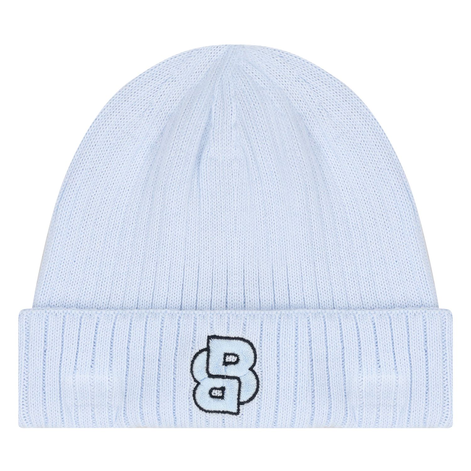Younger Blue Logo Knitted Hat, 1, hi-res