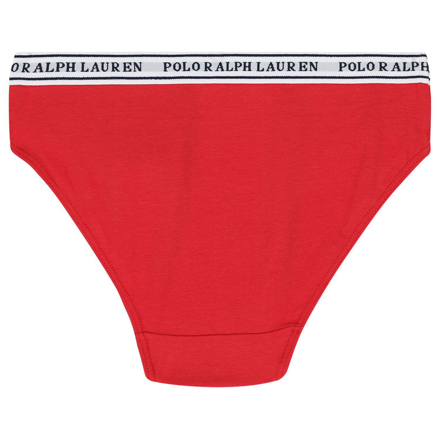 Girls White, Navy Blue & Red Bikini Brief ( 5-Pack ), 2, hi-res