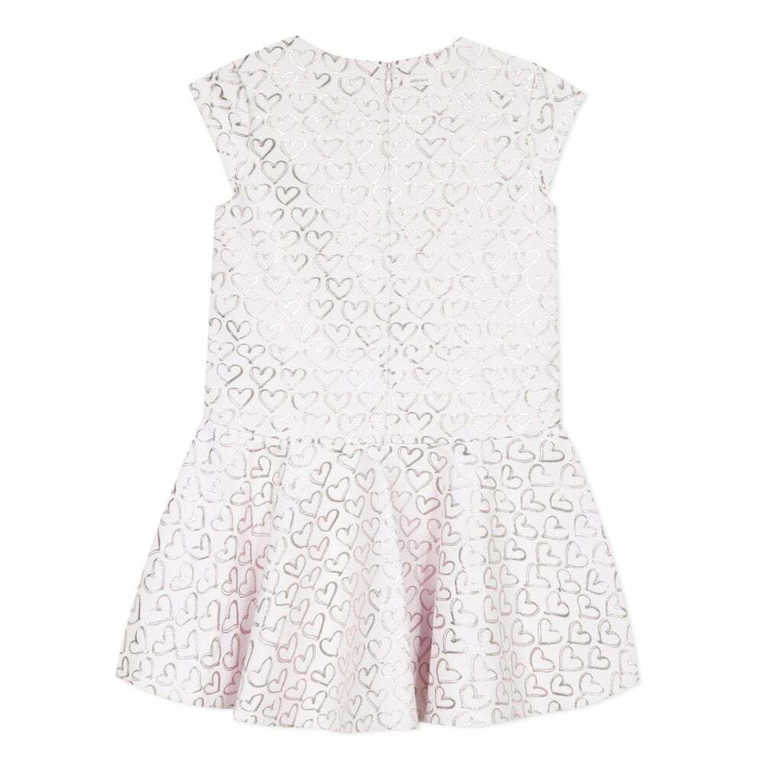 Girls Heart Print Dress, 1, hi-res image number null