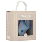 Baby Boys Blue Booties, 1, hi-res