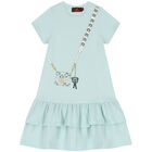 فستان بطبعة حقيبة باللون الأزرق, 2, hi-res