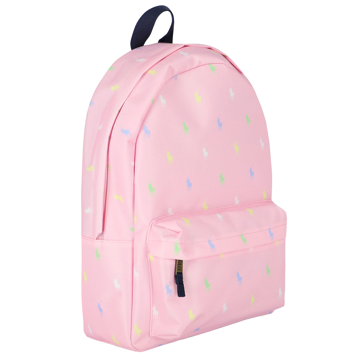 Girls Pink Logo Backpack, 2, hi-res image number null