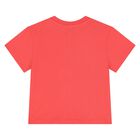 Younger Boys Red Mountain Logo T-Shirt, 1, hi-res