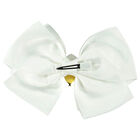 Girls Snowdrop Bow Hairclip, 6, hi-res