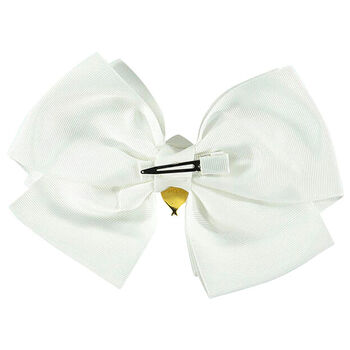Girls Snowdrop Bow Hairclip