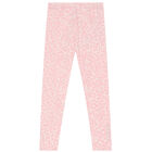 Girls Pink Leopard Reversible Legging, 1, hi-res