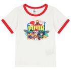 Boys White & Red Logo Paw Patrol T-Shirt, 2, hi-res