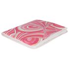 بطانية قطنية باللون وردية  مطبوعة بنقشة زهور للبنات الصغار (86 سم), 2, hi-res