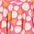 Girls Pink & Multicolor Cotton Dress, 1, hi-res