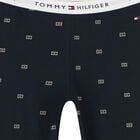 ملابس نوم بشعار باللونين الأبيض و الكحلي للأولاد, 1, hi-res