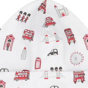 Baby Boys White Lively London Hat