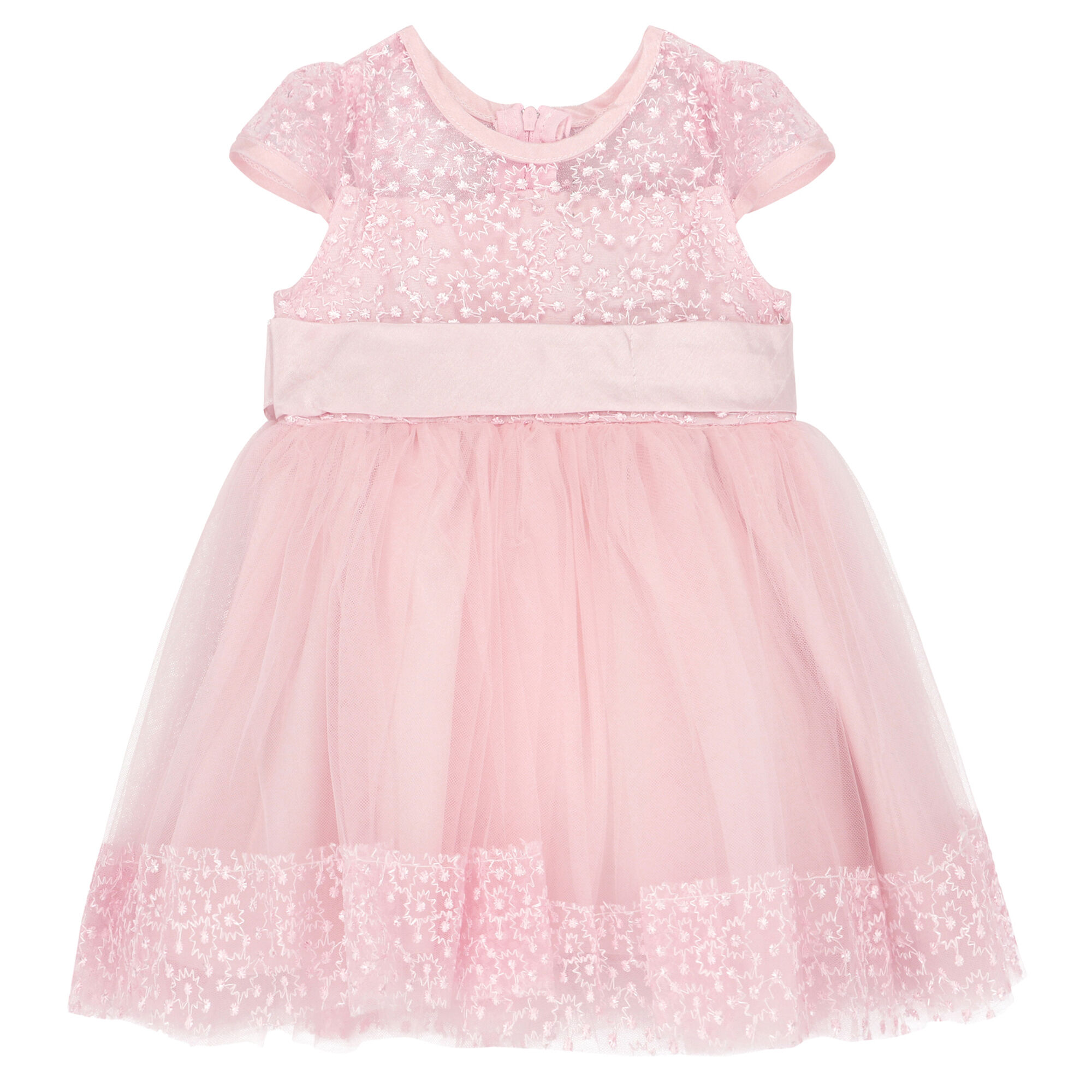 Beau Kid Baby Girls Pink Tulle Dress Junior Couture UAE