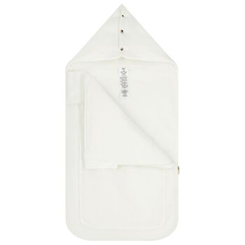 Baby Girls White Logo Nest 