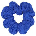 Girls Green, Yellow & Blue Crinkle Scrunchies ( 3 Pack ) , 1, hi-res