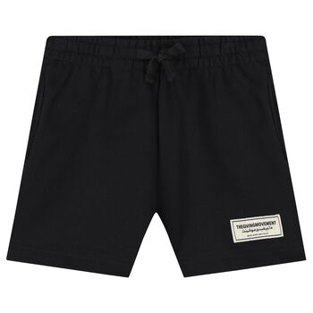 Black Logo Shorts
