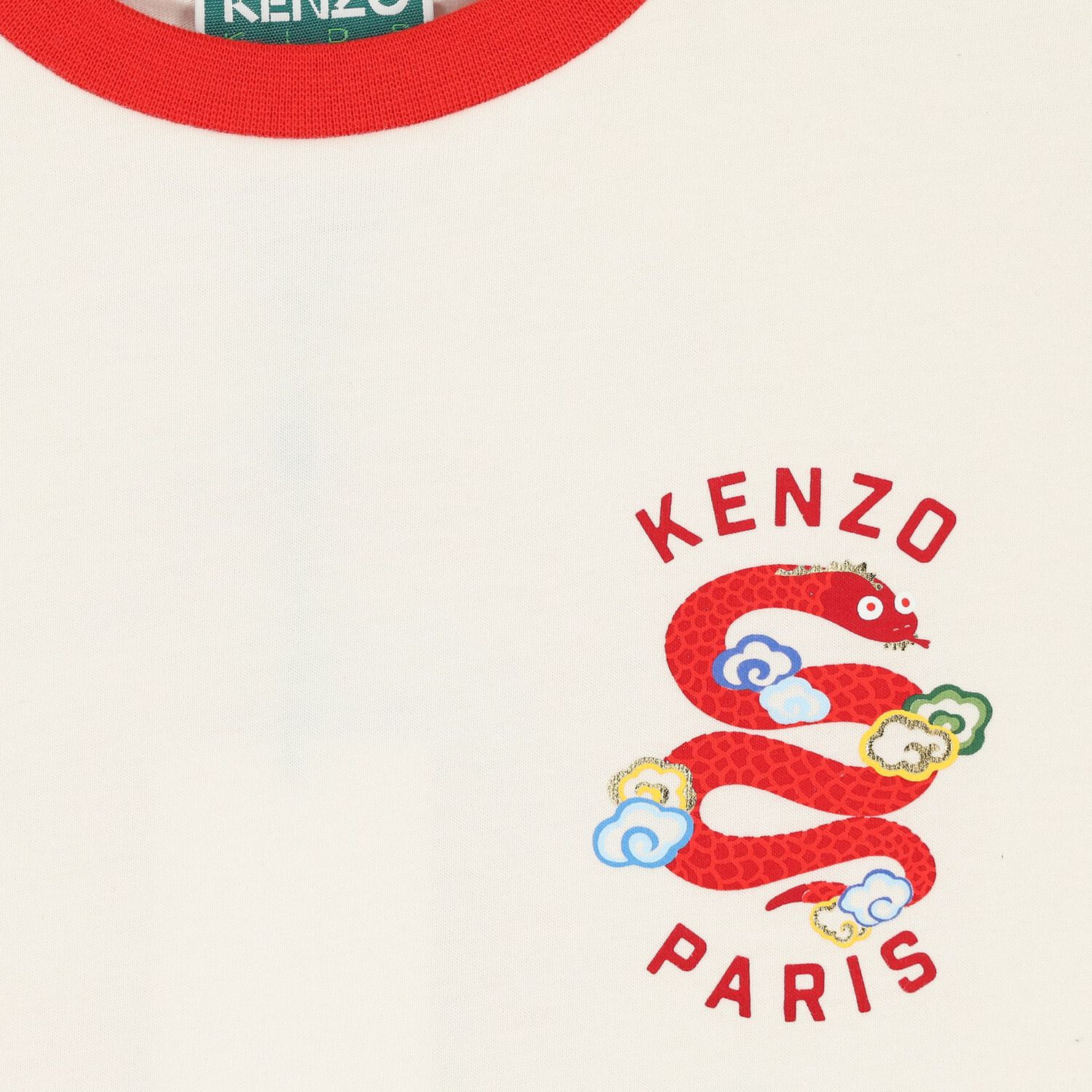 Ivory Snake T-Shirt, 1, hi-res