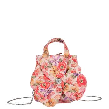 Girls Pink Floral Handbag ( 14CM )