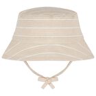 Younger Boys White & Beige Shorts Set, 2, hi-res