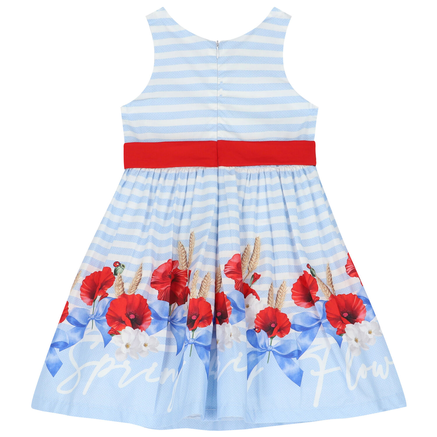 فستان مخطط باللون متعدد الألوان, 1, hi-res image number null