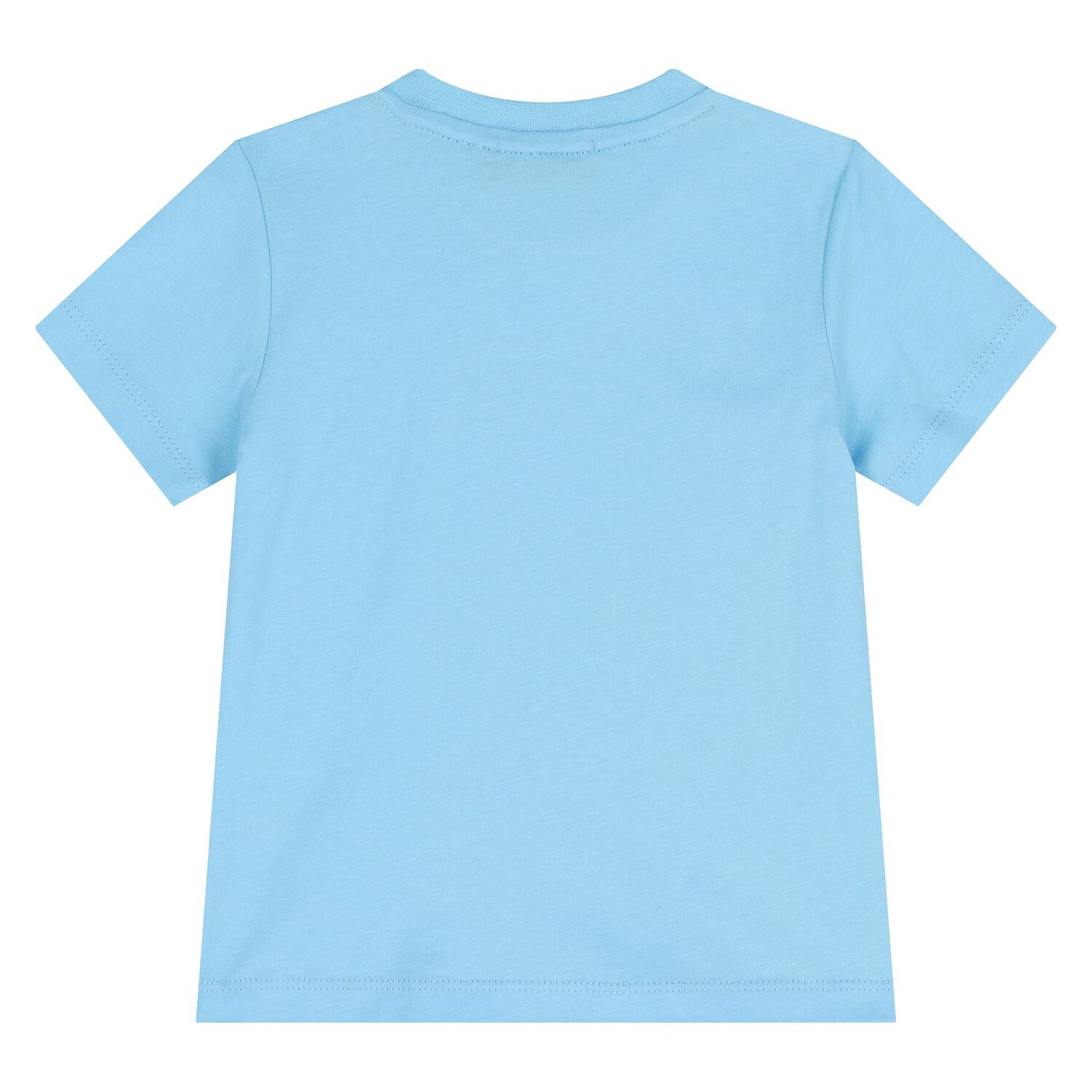 Younger Boys Blue Logo T-Shirt, 2, hi-res