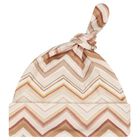 Beige & Brown Zig Zag Babygrow Set, 2, hi-res