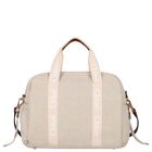 Baby Girls Beige Logo Changing Bag, 1, hi-res