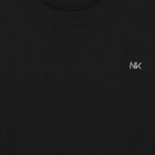 Boys Black Knitted Jumper, 1, hi-res