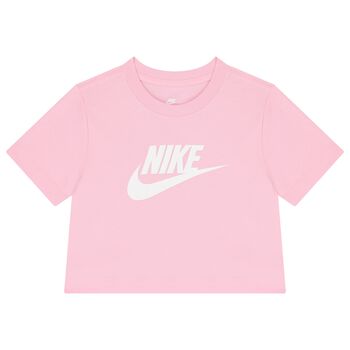 Gils Pink & White Logo T-Shirt
