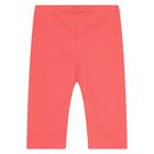 طقم ليجنز للبنات باللون الابيض والوردي, 2, hi-res