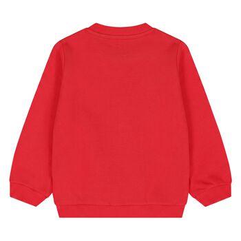 Younger Red Popcorn Logo Sweatshirt