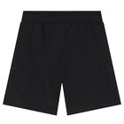 Boys White & Black Shorts Set, 2, hi-res