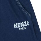 Boys Navy Blue Logo Shorts, 1, hi-res
