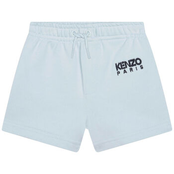Younger Boys Blue Logo Shorts
