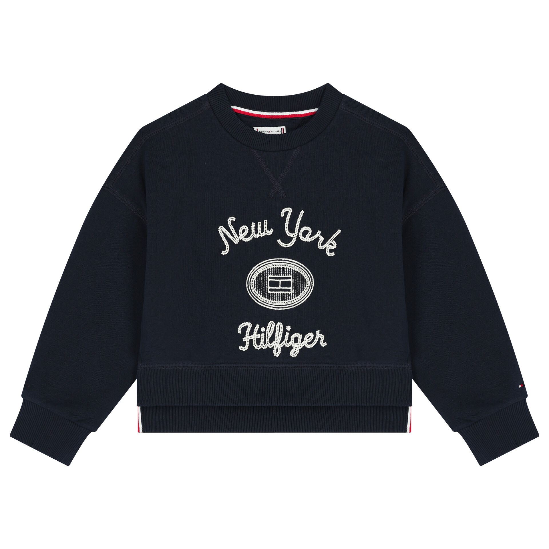 Tommy Hilfiger Girls Navy Logo Sweatshirt Junior Couture UAE