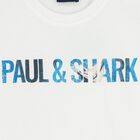 Boys White Logo T-Shirt, 1, hi-res