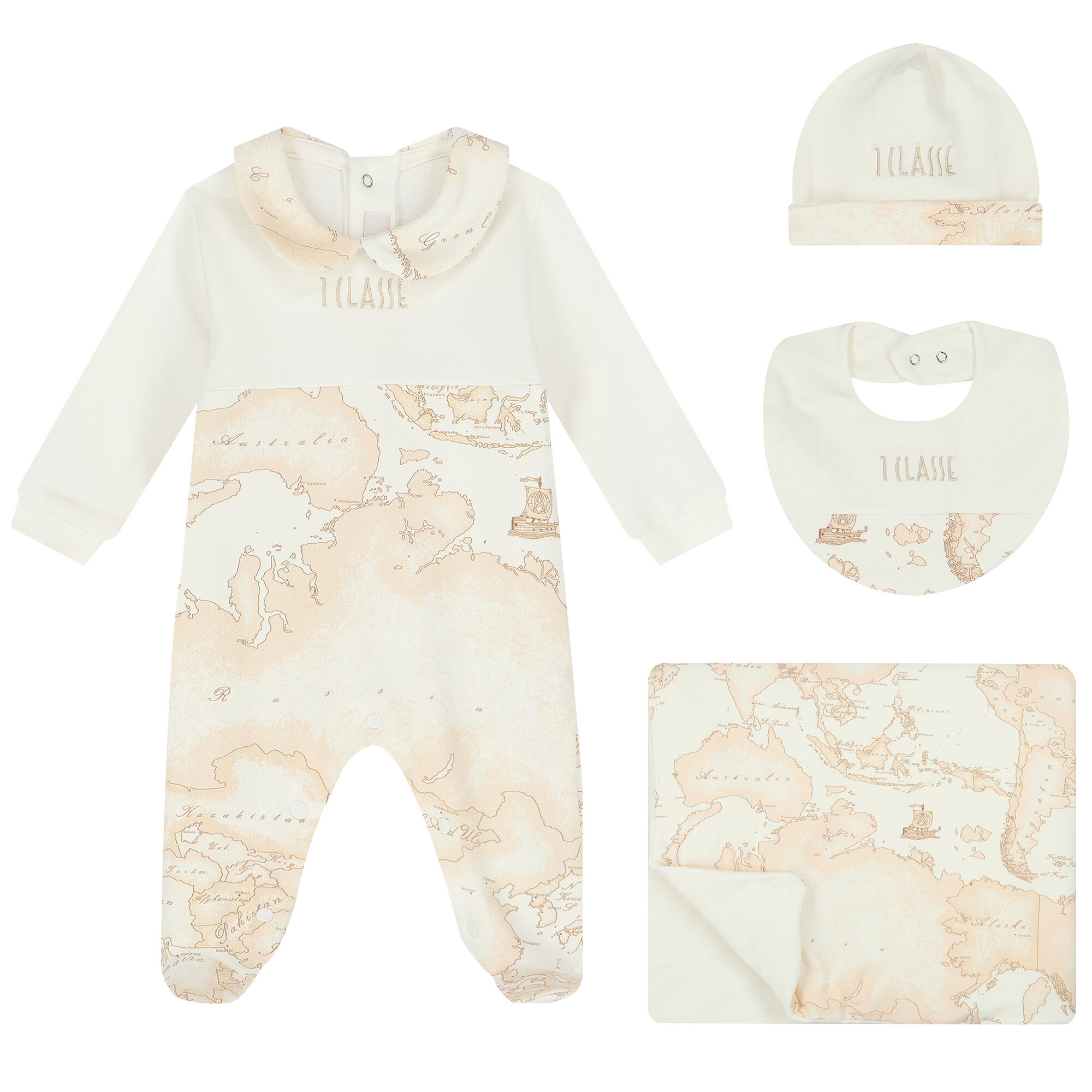 Cream babygrow sales