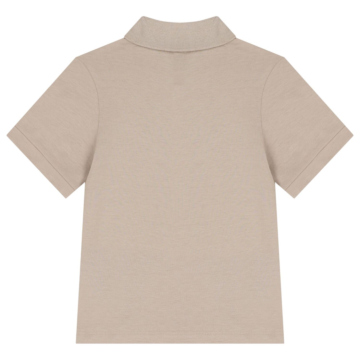تيشيرت أولاد بولو بالشعار باللون البيج, 3, hi-res