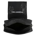 شنطة مواليد بالشعار باللون الأسود للأطفال, 1, hi-res