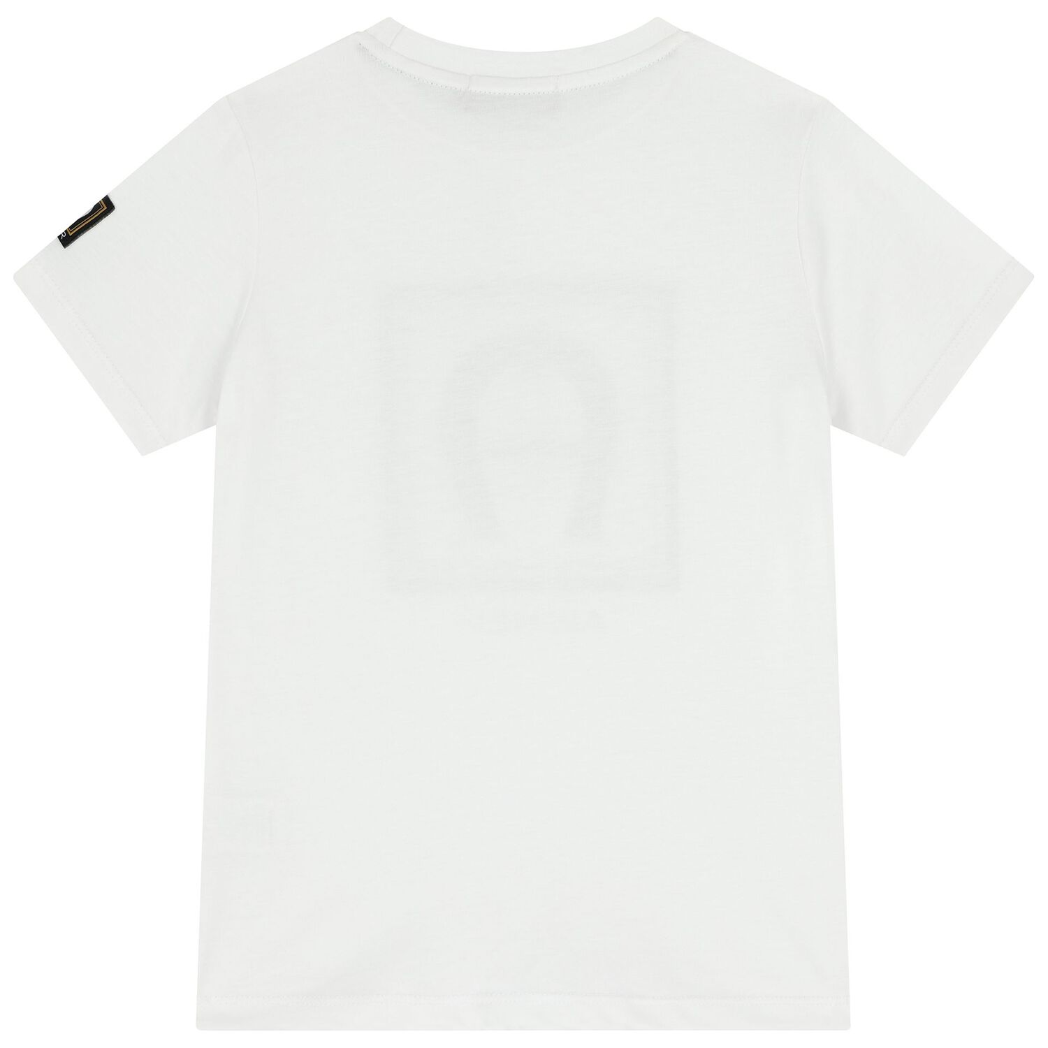 Boys White Logo T-Shirt, 1, hi-res