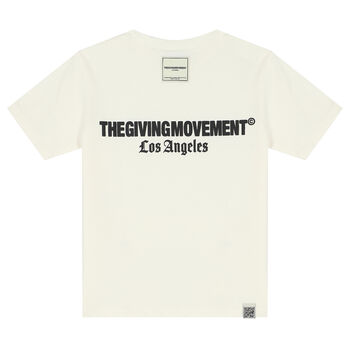 White Logo LA T-Shirt