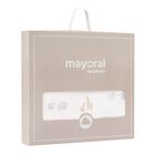 بطانية أطفال برسومات حيوانات بيضاء, 3, hi-res