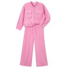 Girls Pink Tracksuit, 1, hi-res