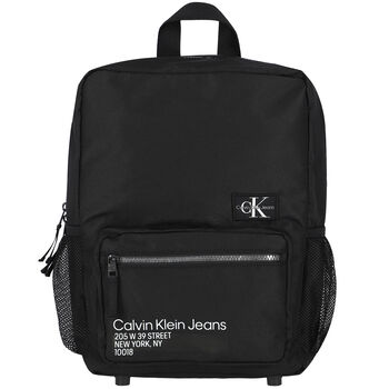 Black Logo Backpack