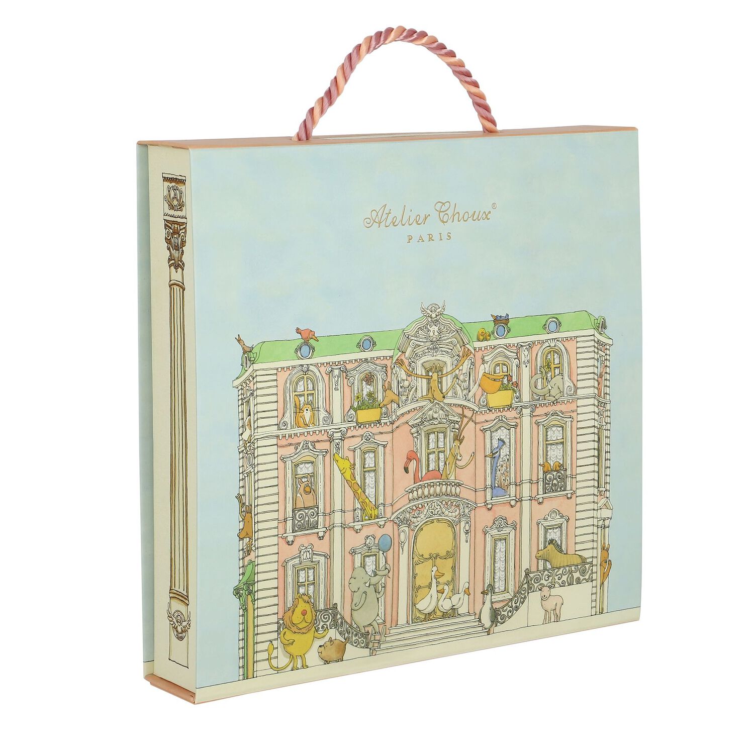 طقم هدايا أفرول بطبعة باللون العاجي, 1, hi-res image number null