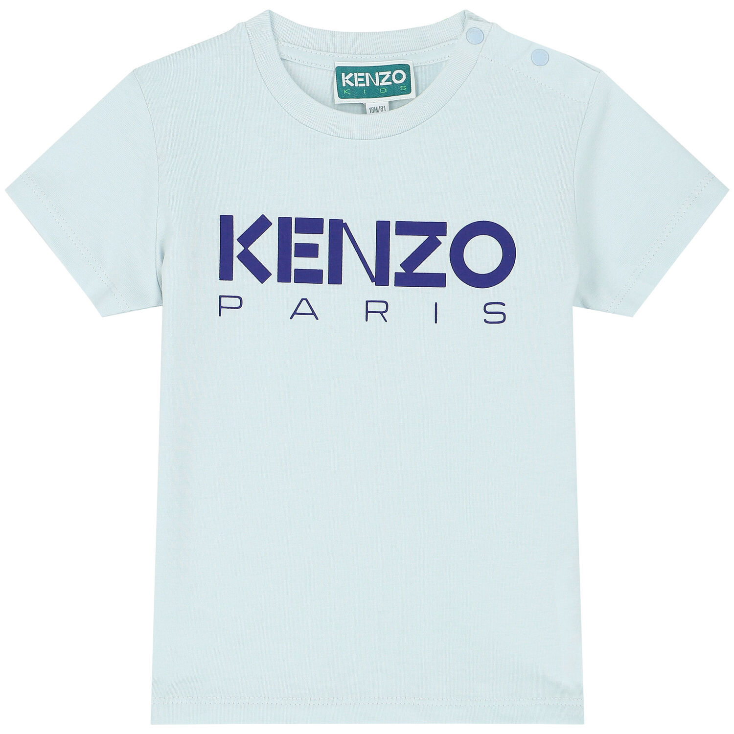 Younger Boys Blue Logo T-Shirt, 1, hi-res image number null