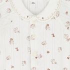 Ivory & Beige Squirrel Babygrow, 1, hi-res