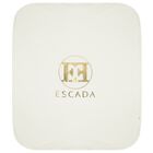 بطانيه اطفال بالشعار باللون العاجى , 1, hi-res