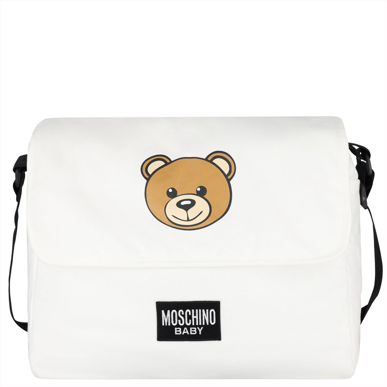 Ivory Teddy Bear Baby Changing Bag, 1, hi-res image number null