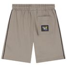 Boys Navy Blue, White & Grey Shorts Set, 1, hi-res