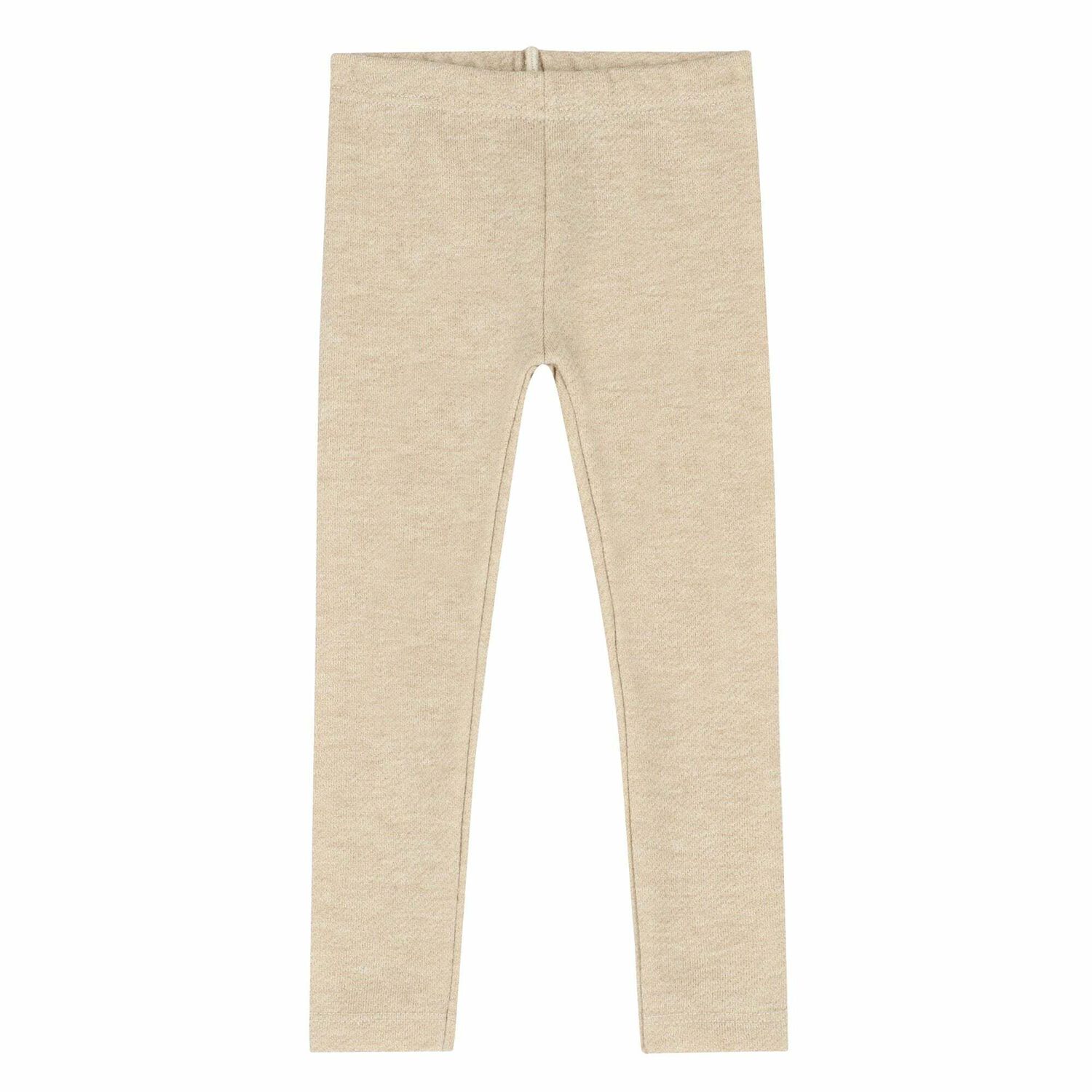 Girls White & Beige Leggings Set, 1, hi-res